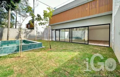 Casa em condomínio fechado com 4 quartos à venda na rua pirandello, brooklin, são paulo por r$ 8.000.000