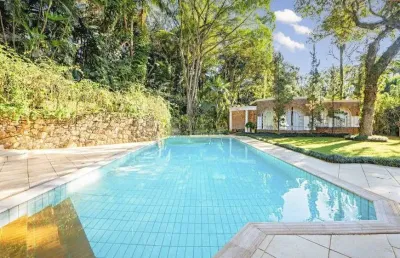 Casa em condomínio fechado com 4 quartos à venda na rua visconde de porto seguro, chácara flora, são paulo por r$ 8.600.000