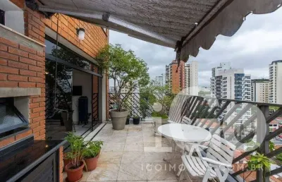 Cobertura com 4 quartos à venda na rua joão álvares soares, campo belo, são paulo por r$ 2.200.000