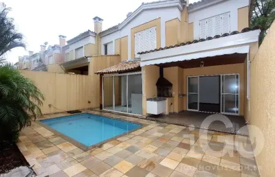 Casa em condomínio fechado com 4 quartos para alugar na conde d' eu, alto da boa vista, são paulo por r$ 13.000