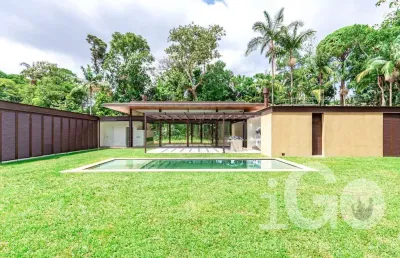 Casa em condomínio fechado com 5 quartos à venda na rua visconde de porto seguro, chácara flora, são paulo por r$ 22.000.000
