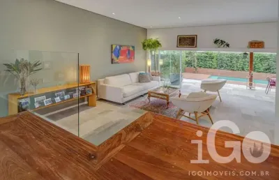 Casa em condomínio fechado com 4 quartos à venda na rua comendador elias zarzur, alto da boa vista, são paulo por r$ 3.200.000