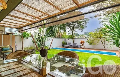 Casa em condomínio fechado com 4 quartos à venda na rua cassiano ricardo, alto da boa vista, são paulo por r$ 5.300.000
