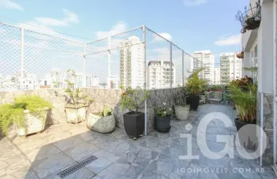 Cobertura com 4 quartos à venda na rua gil eanes, brooklin, são paulo por r$ 3.000.000