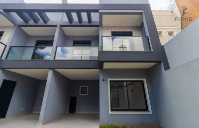 Sobrado com 3 quartos  à venda, 100.26 m2 por r$742000.00  - xaxim - curitiba/pr