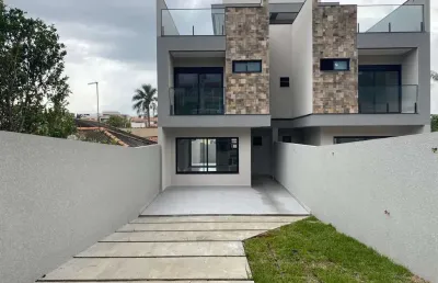 Sobrado com 3 quartos  à venda, 125.88 m2 por r$849000.00  - xaxim - curitiba/pr