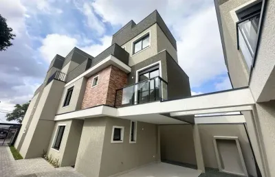 Sobrado com 3 quartos  à venda, 126.89 m2 por r$830000.00  - novo mundo - curitiba/pr