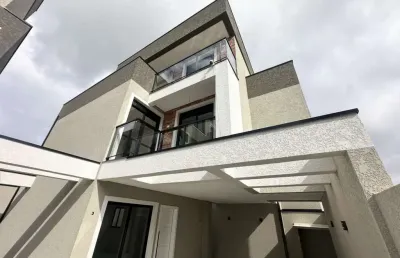 Sobrado com 3 quartos  à venda, 146.31 m2 por r$880000.00  - novo mundo - curitiba/pr