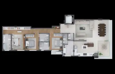Apartamento com 3 quartos  à venda, 171.22 m2 por r$2579773.00  - seminario - curitiba/pr