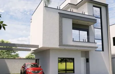 Sobrado com 3 quartos  à venda, 148.00 m2 por r$1070000.00  - hauer - curitiba/pr