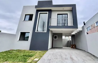 Sobrado com 3 quartos  à venda, 109.76 m2 por r$695000.00  - santa felicidade - curitiba/pr