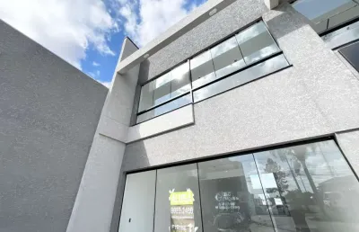 Sala comercial para alugar, 196.20 m2 por r$7000.00  - santa terezinha - fazenda rio grande/pr