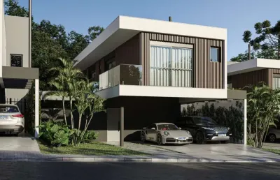 Casa de condomínio com 4 quartos  à venda, 252.00 m2 por r$2950000.00  - santo inacio - curitiba/pr