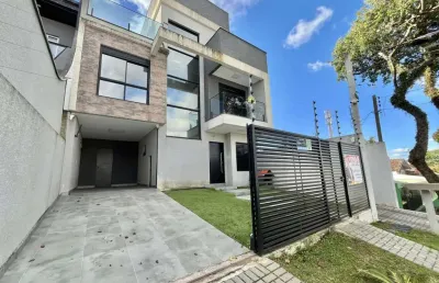 Sobrado com 3 quartos  à venda, 157.00 m2 por r$1450000.00  - lindoia - curitiba/pr