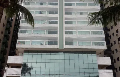 Excelente apartamento alto padrão frente mar mobiliado