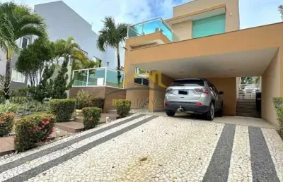 Alphaville litoral norte 2 - alphaville litoral norte 2 casa 4 suítes piscina 415m²