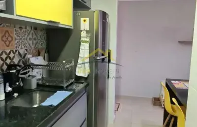 Lauro de freitas apartamento mobiliado  2/4 1 suíte 59m²  final de linha