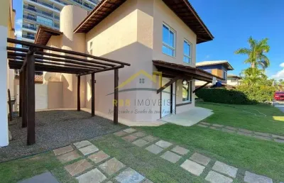 Stella maris villa costeira casa frente mar condomínio 3 suítes piscina