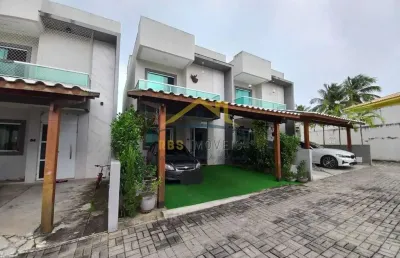 Lauro de freitas casa em condomínio 4/4 2 suítes 650 mil casa solta