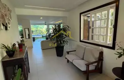 Residencial quatro rodas golf - itapuã quatro rodas casa mobiliada 4/4 453m²