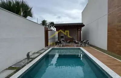 Vilas do atlântico casa venda condomínio 3 suítes área gourmet