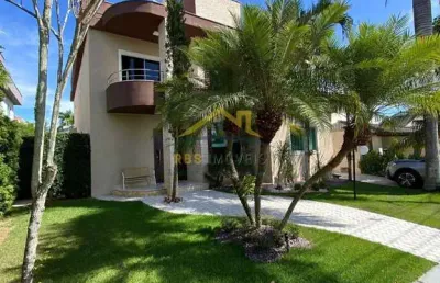 Alphaville litoral norte 1 - super casa alphaville litoral norte 1 porteira fechada casa 5/4 4 suites