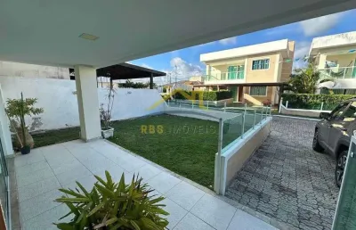 Jardim tropical - buraquinho casa em condomínio 4/4 3 suítes 220m² 989 mil