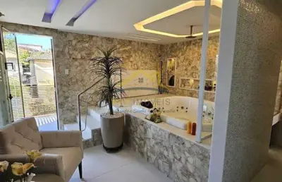 Lauro de freitas univillas casa em condomínio 4/4 320m² semi mobiliada