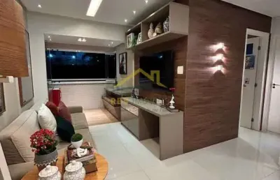 Apartamento à venda no candeal, salvador – 2 quartos com suíte, 2 vagas, andar alto