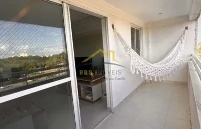 Cores de piatã - apartamento vista mar piatã 3/4 porteira fechada reformado