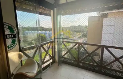 Reserva tropical - village estrada do coco apt 3 suítes 88m² porteira fechada  470  mil