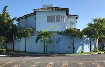 Villas do bosque - lauro de freitas casa alto padrão 6/4 piscina 420m²