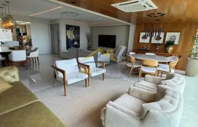 Horto parque barcelona - apartamento alto padrão horto barcelona 4 suites 205m²