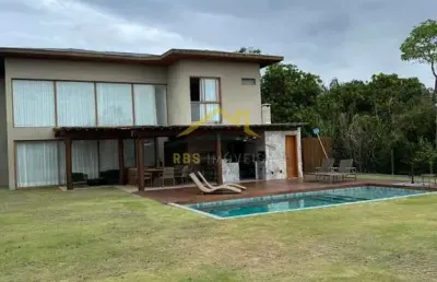 Ilha dos pássaros - praia do forte casa alto padrão 4 suítes dependência completa beixou