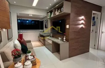 Apartamento à venda no candeal, salvador – 2 quartos com suíte, 2 vagas, andar alto