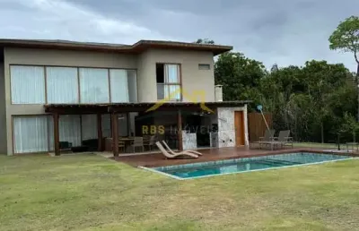 Ilha dos pássaros - praia do forte casa alto padrão 4 suítes dependência completa beixou