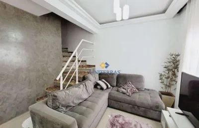 Sobrado com 3 dormitórios à venda, 128 m² por r$ 640.000,00 - santa cândida - curitiba/pr