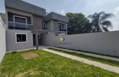 Sobrado com 3 dormitórios à venda, 98 m² por r$ 500.000,00 - campo pequeno - colombo/pr