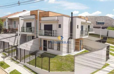 Sobrado com 3 dormitórios à venda, 103 m² por r$ 680.000,00 - atuba - curitiba/pr