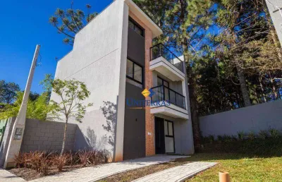 Sobrado com 3 dormitórios à venda, 112 m² por r$ 996.000,00 - santa cândida - curitiba/pr
