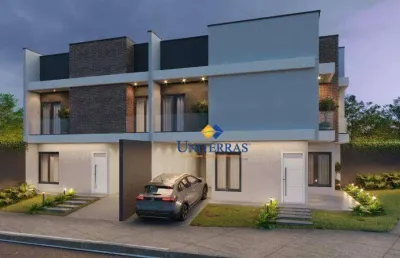 Sobrado com 3 dormitórios à venda, 88 m² por r$ 580.000,00 - cidade industrial - curitiba/pr
