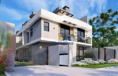 Sobrado com 3 dormitórios à venda, 134 m² por r$ 729.000,00 - hauer - curitiba/pr