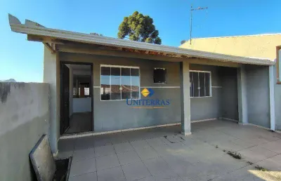 Casa com 3 dormitórios à venda, 57 m² por r$ 290.000,00 - guaraituba - colombo/pr
