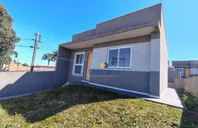 Casa com 3 dormitórios à venda, 60 m² por r$ 295.000,00 - parque do embu - colombo/pr