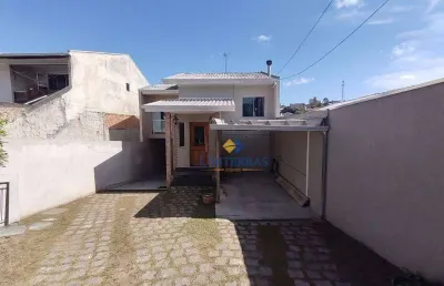 Sobrado com 3 dormitórios à venda, 142 m² por r$ 380.000,00 - campo pequeno - colombo/pr