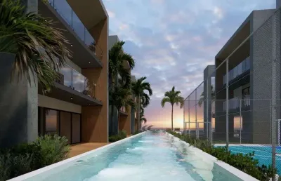 Apartamento exclusivo em condominio fechado com vista mar, uma ótima escolha para seu conforto!