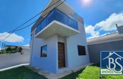 Sobrado com 3 dormitórios à venda, 91 m² por r$ 480.000,00 - jardim das graças - colombo/pr