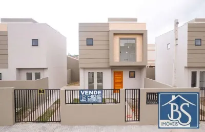 Sobrado com 3 dormitórios à venda, 80 m² por r$ 469.900,00 - guaraituba - colombo/pr