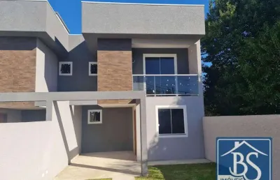 Sobrado com 3 dormitórios à venda, 98 m² por r$ 495.000,00 - campo pequeno - colombo/pr