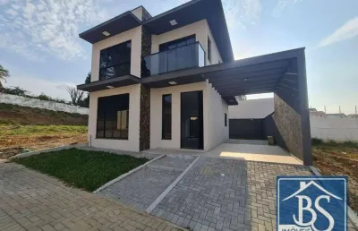 Sobrado com 3 dormitórios à venda, 107 m² por r$ 649.900,00 - guaraituba - colombo/pr